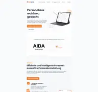 Kleine Seitenvorschau von applysia.de