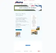 Kleine Seitenvorschau von muhs-immobilien.de
