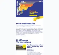 Kleine Seitenvorschau von familiennacht.de