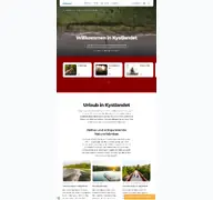 Kleine Seitenvorschau von kystlandet.de