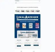 Kleine Seitenvorschau von der-lokalanzeiger.de