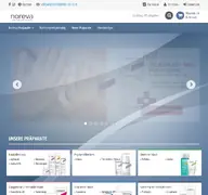 Kleine Seitenvorschau von laboratoires-noreva.de