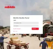 Kleine Seitenvorschau von order.maerklin.de