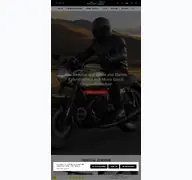 Kleine Seitenvorschau von moto-guzzi-onlineshop.de
