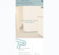 Kleine Seitenvorschau von orthopaedie-pescheck.de