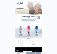 Kleine Seitenvorschau von mum-deo.ch