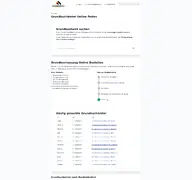 Kleine Seitenvorschau von grundbuch-portal-online.de