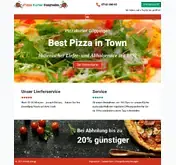 Kleine Seitenvorschau von pizzakurier-gp.de