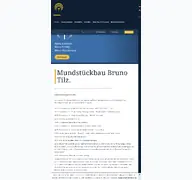 Kleine Seitenvorschau von mundstueckbau-tilz.de