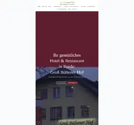 Kleine Seitenvorschau von gross-bueltener-hof.de