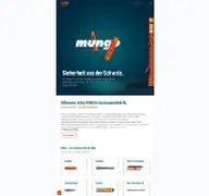 Kleine Seitenvorschau von mungo.ch