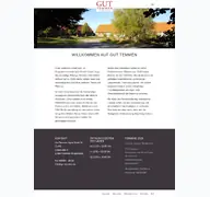 Kleine Seitenvorschau von gut-temmen.de
