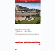 Kleine Seitenvorschau von munz-bau.de