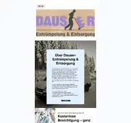 Kleine Seitenvorschau von xn--dauser-entrmpelung-w6b.de