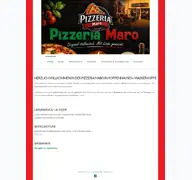 Kleine Seitenvorschau von pizzeria-maro.de