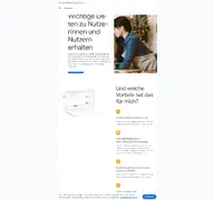 Kleine Seitenvorschau von google-analytics.com