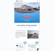 Kleine Seitenvorschau von easy-parken.de