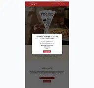 Kleine Seitenvorschau von pizzeriatedesco.de