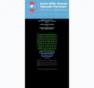 Kleine Seitenvorschau von erstehilfe-hameln.de