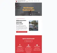 Kleine Seitenvorschau von marburger-ruderverein.de