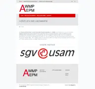 Kleine Seitenvorschau von awmp.ch