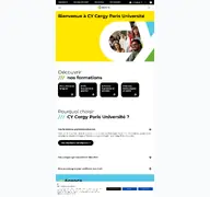 Kleine Seitenvorschau von cyu.fr
