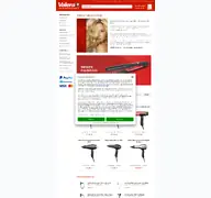 Kleine Seitenvorschau von valera-shop.de