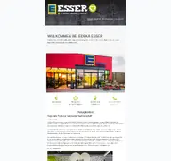 Kleine Seitenvorschau von edeka-esser.de
