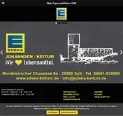 Kleine Seitenvorschau von edeka-keitum.de