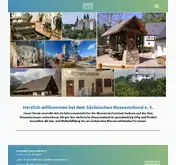 Kleine Seitenvorschau von museumsbund-sachsen.de