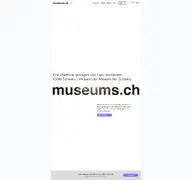 Kleine Seitenvorschau von museums.ch