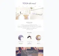 Kleine Seitenvorschau von yogaheimat.de