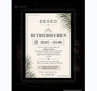 Kleine Seitenvorschau von deseo-ol.de