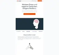 Kleine Seitenvorschau von happify.com
