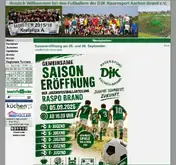 Kleine Seitenvorschau von fussball.rasensport-brand.de