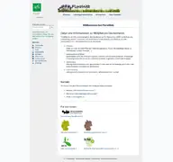 Kleine Seitenvorschau von floraweb.de