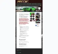 Kleine Seitenvorschau von horrer-automobile.de