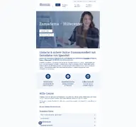 Kleine Seitenvorschau von hilfe.zamadama.de