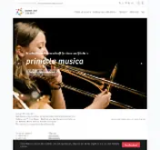 Kleine Seitenvorschau von musikderjugend.at
