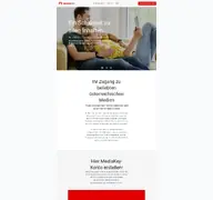 Kleine Seitenvorschau von mediakey.at