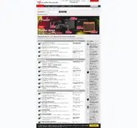 Kleine Seitenvorschau von musikerforum.de