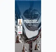 Kleine Seitenvorschau von musikfestbw.de