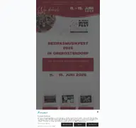 Kleine Seitenvorschau von musikfest-oberostendorf.de