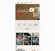Kleine Seitenvorschau von mondodelcaffe.de