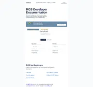 Kleine Seitenvorschau von ros2.org