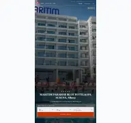 Kleine Seitenvorschau von paradisebluespa.resorthotel.de