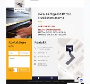 Kleine Seitenvorschau von musik-schoenau.de