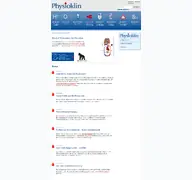 Kleine Seitenvorschau von physioklin.de