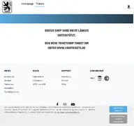 Kleine Seitenvorschau von tsv1860-ticketing.de