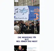 Kleine Seitenvorschau von musikschule-fuerth.de